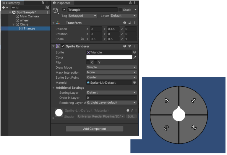簡単なルーレットを作成【Unityメモ】 | NO システム, NO ライフ